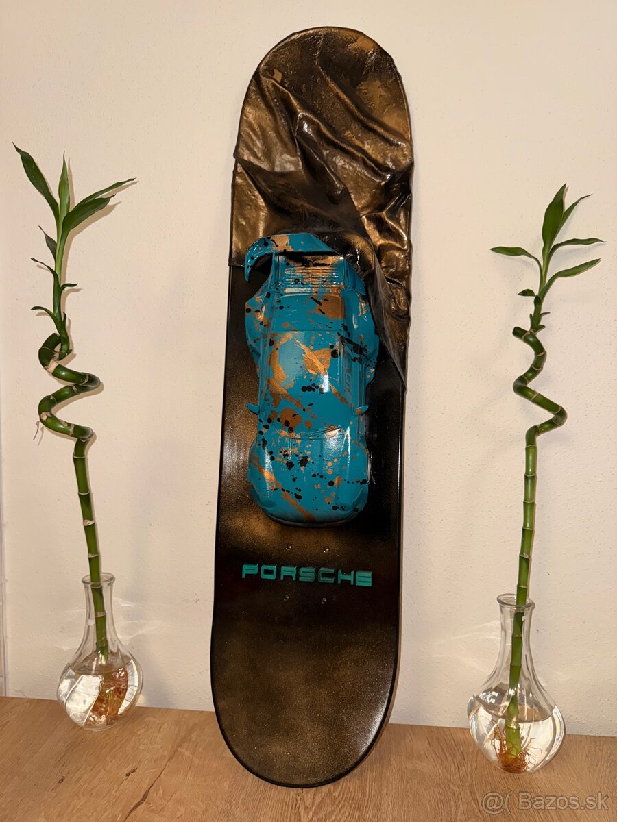 Umelecky obraz Porsche 911 Skate ART 3D