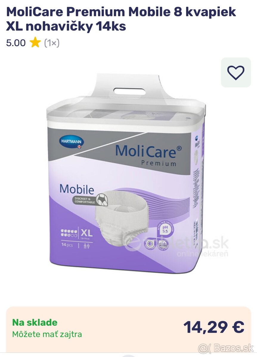 Predam plienkové nohavičky XL