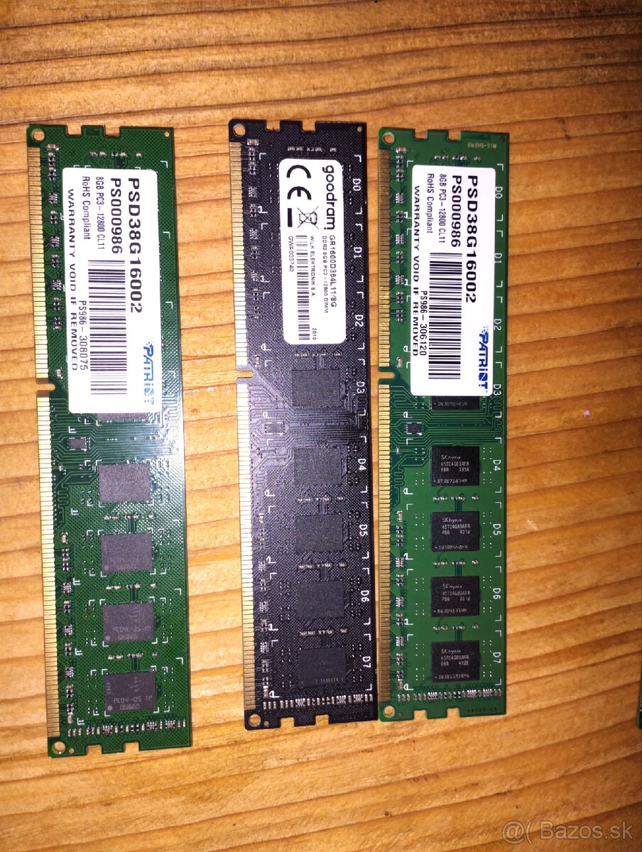Ddr3 8gb+ddr3 4g cena SA da dohodnut