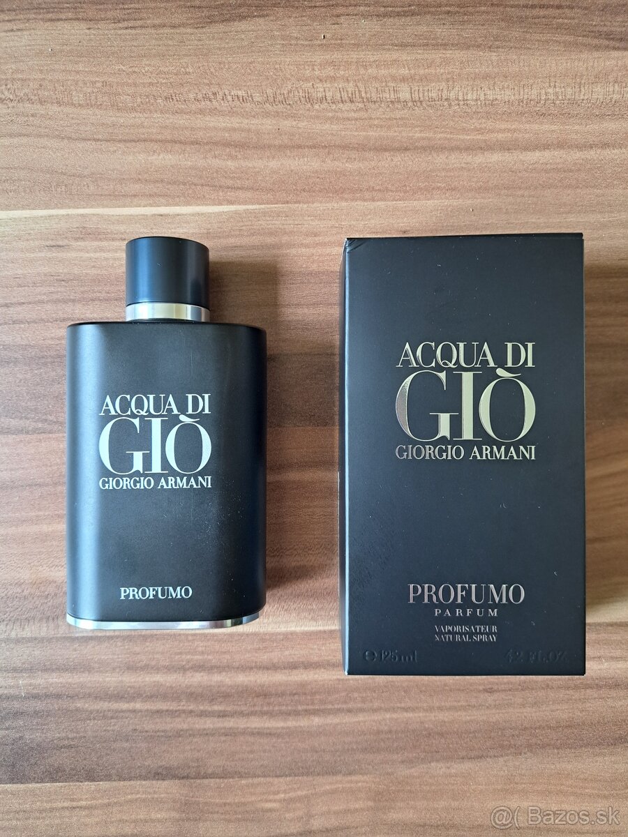 Georgia Armani aqua di Gio Profumo Parfum