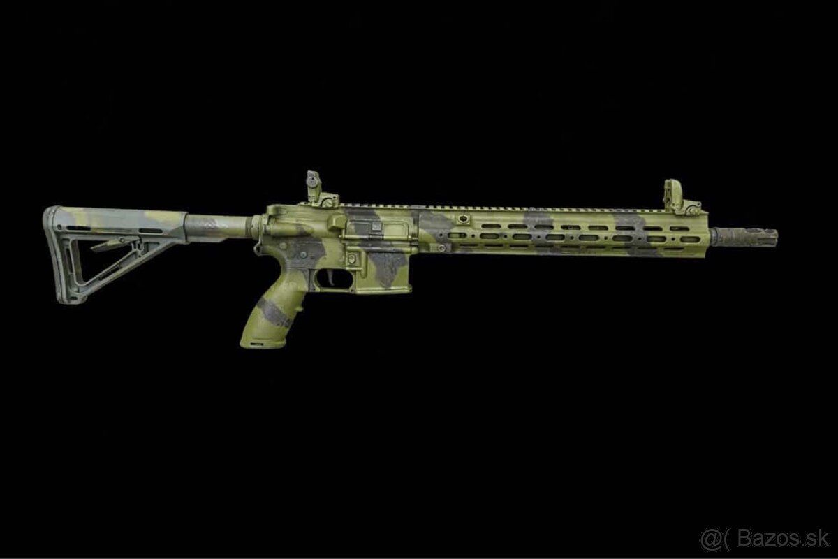 Full Up Airsoft AR15 full kov , Bluetooth ETU 1,2J