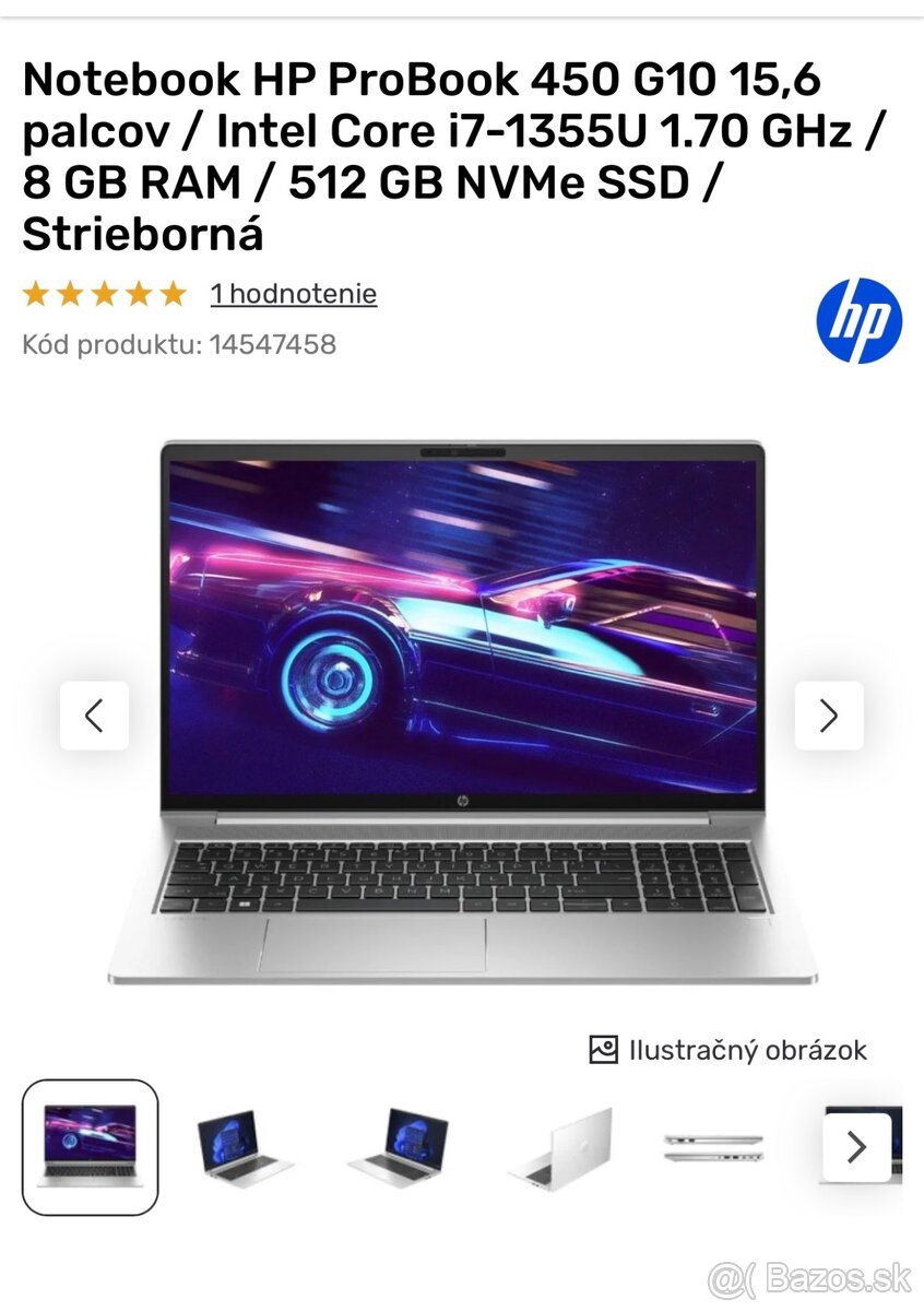 Notebook HP ProBook 450 G10