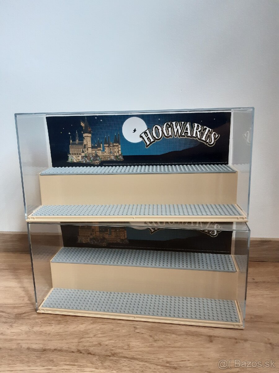 2 vitrínky Lego Harry Potter