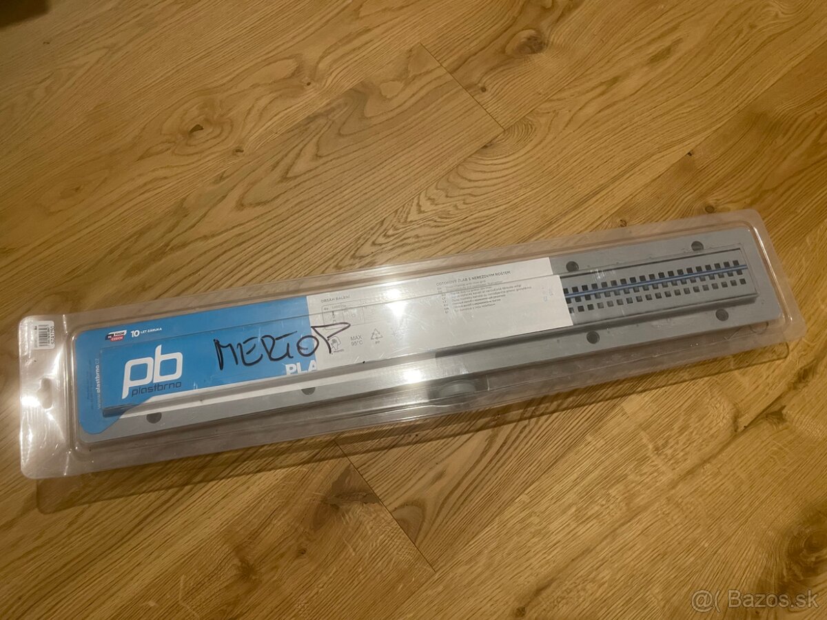 Plastový sprchový žlab plastbrno SZA1750