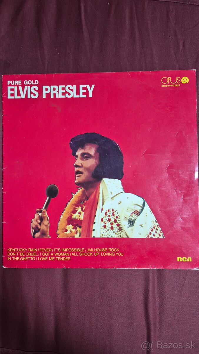 LP Elvis Presley – Pure Gold (OPUS)
