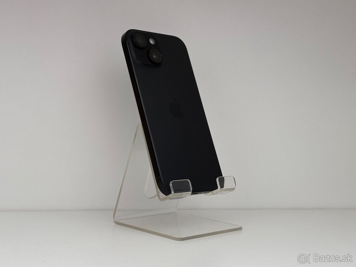 iPhone 15 128GB Black - ZÁRUKA
