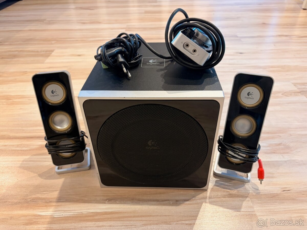 Logitech Z4 – reproduktory 2.1 so subwooferom