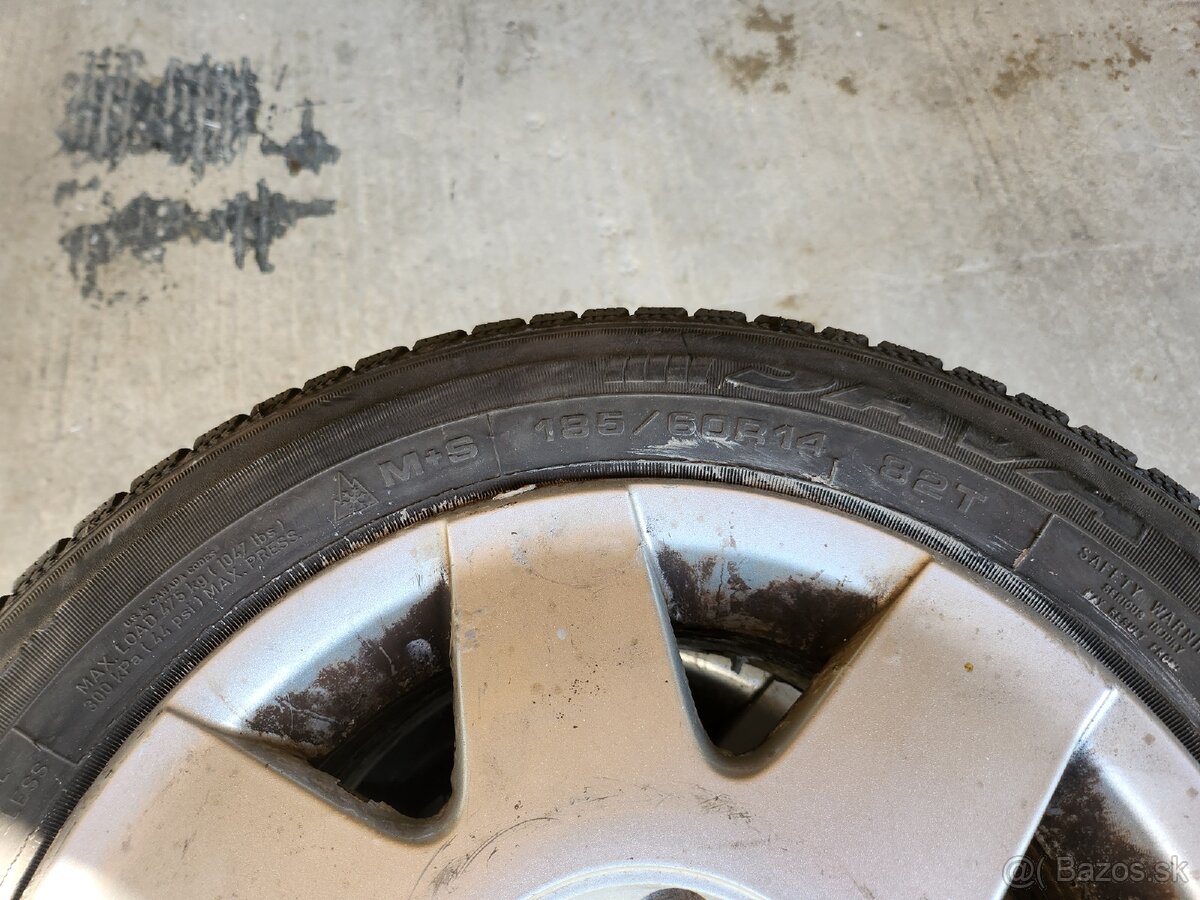 Pneumatiky 185×60R14 M+S