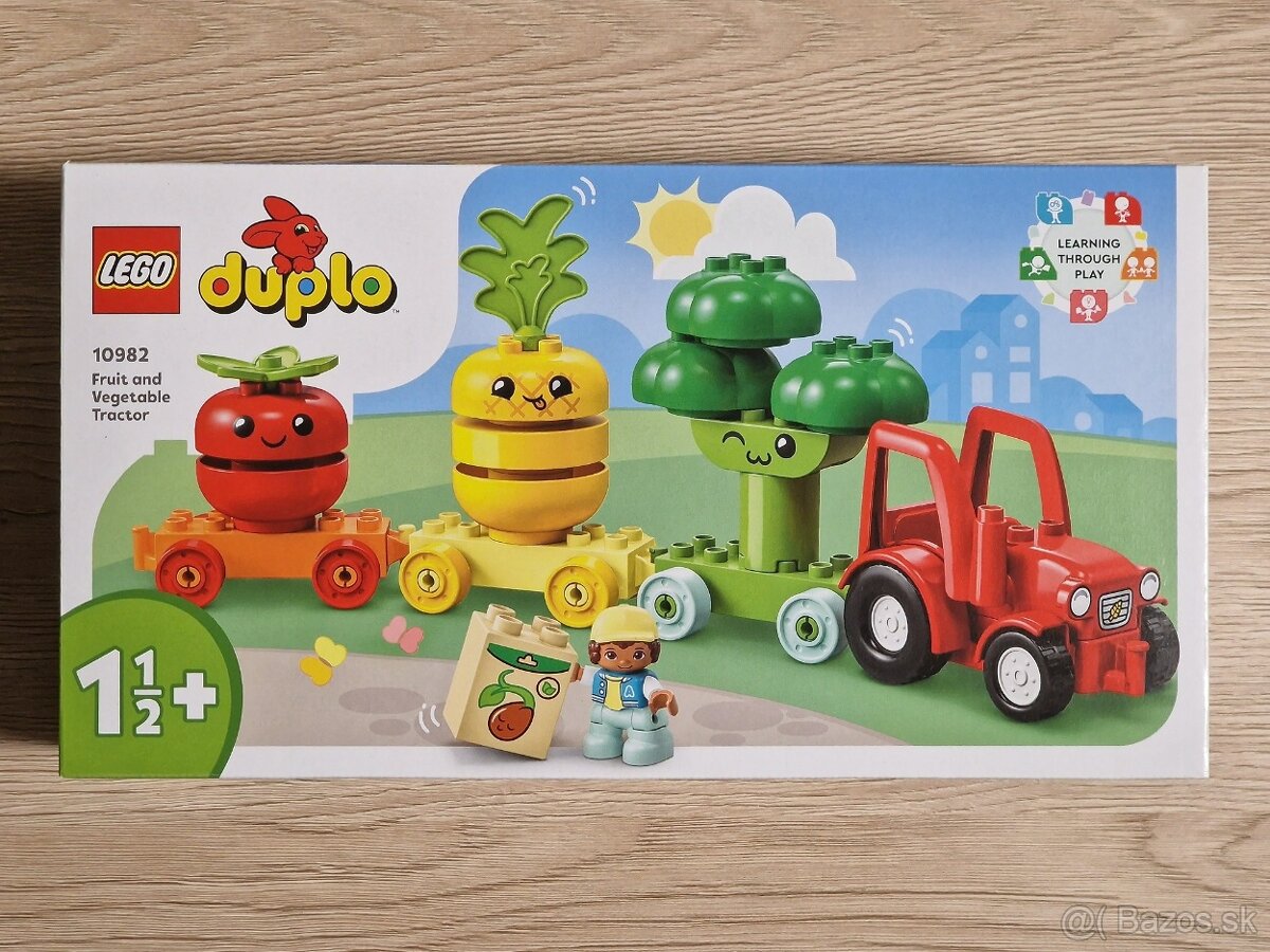Lego Duplo 10982 Traktor so zeleninou a ovocím