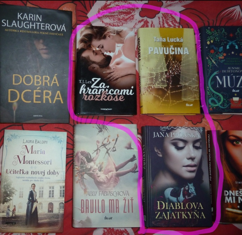 Predám raz prečítané knihy-romány,ako nové
