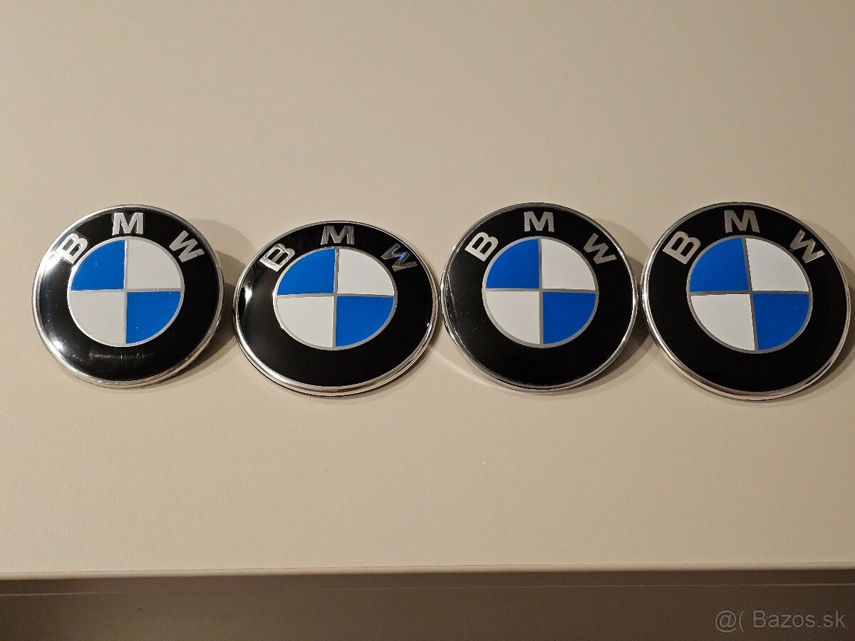 Predám emblémy BMW – kapota a kufor