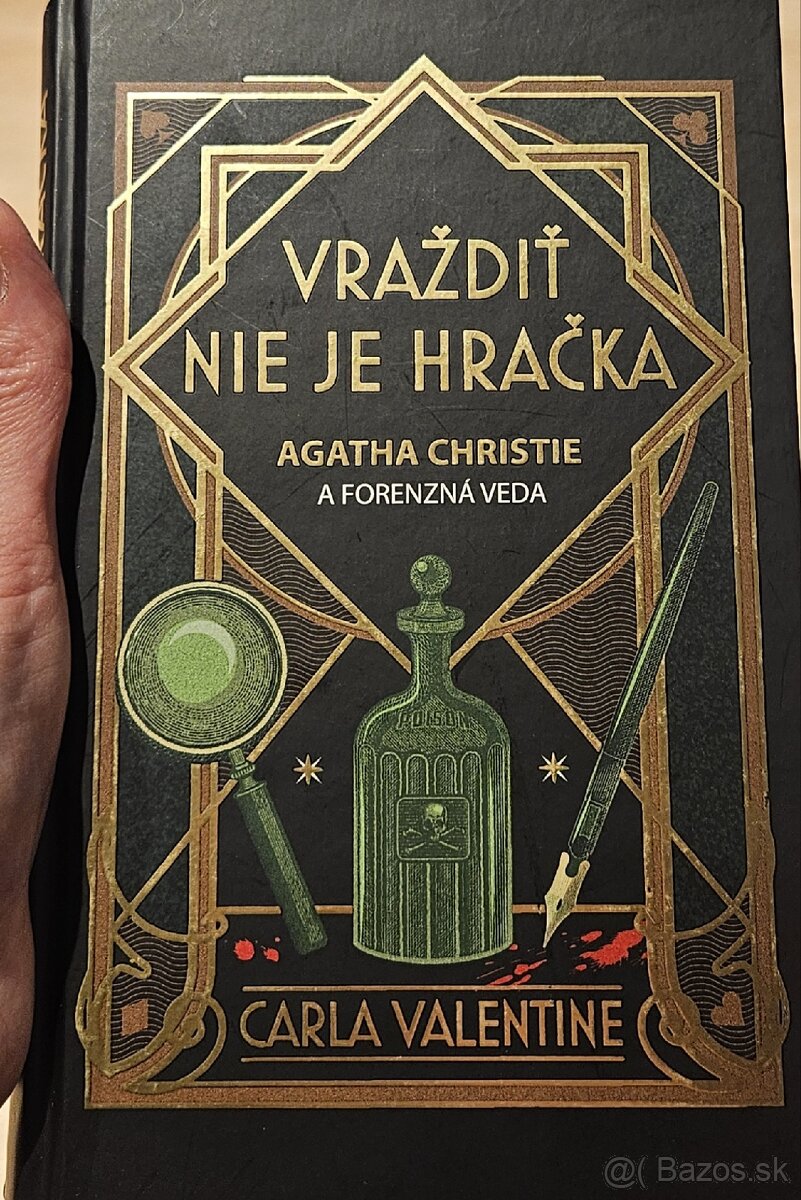 Kniha A.Christie "Vraždiť nie je hračka"