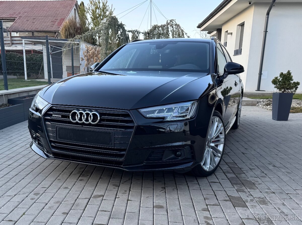 Audi A4 B9 2.0 TDI Quattro 140kW Black Optik