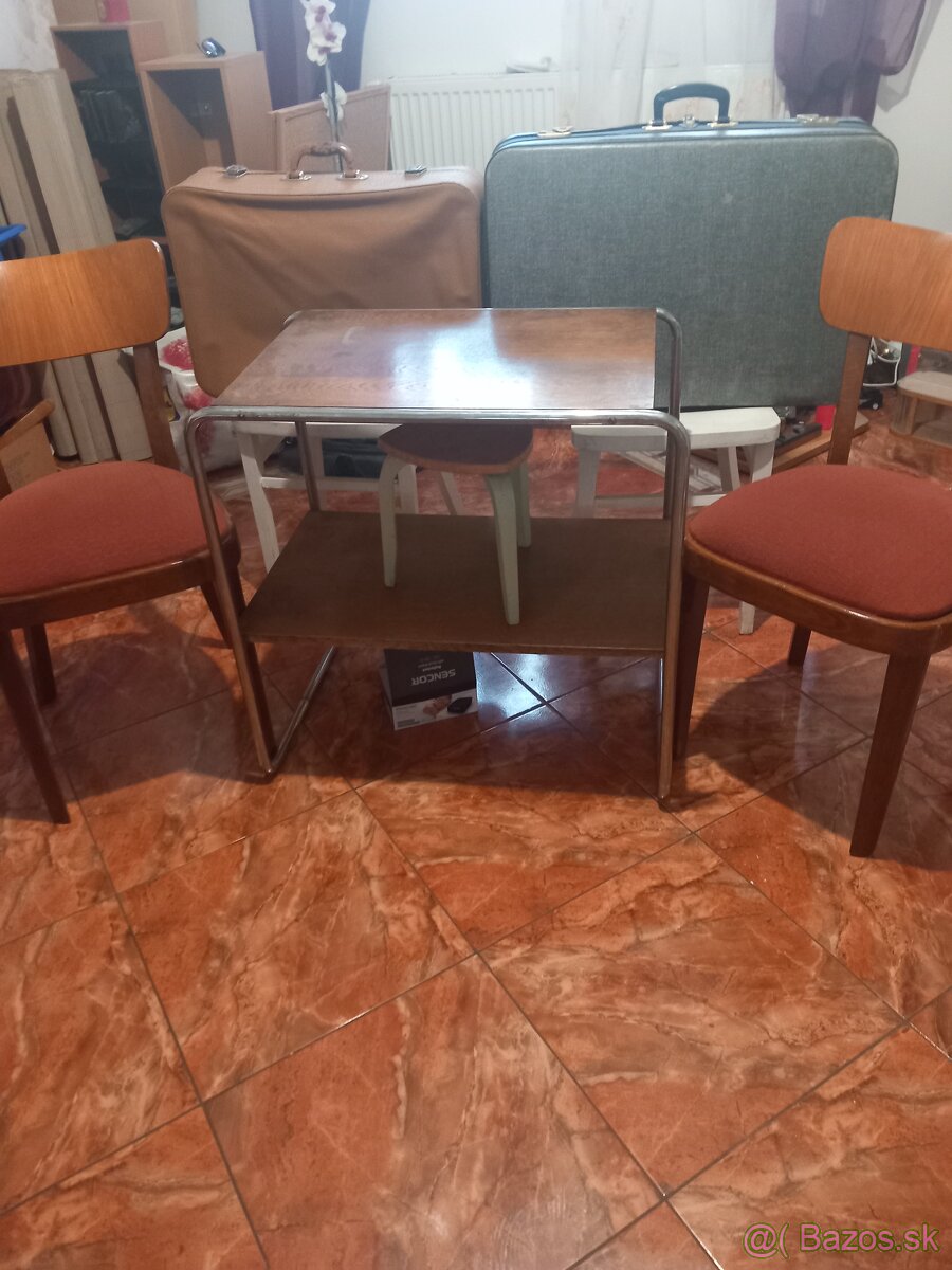 Predám retro stoličky a stol