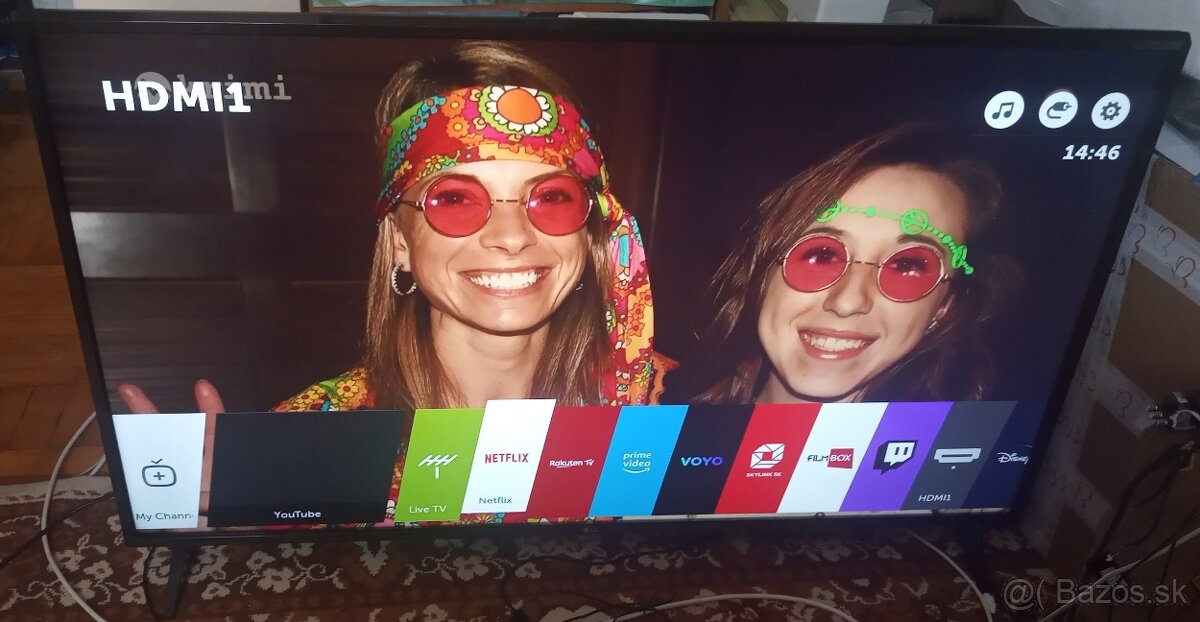 Predám Smart LED 4K UHD TV LG 55UJ6307 138cm