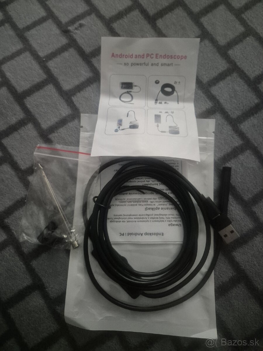 Endoskopicka mini kamera 2m.