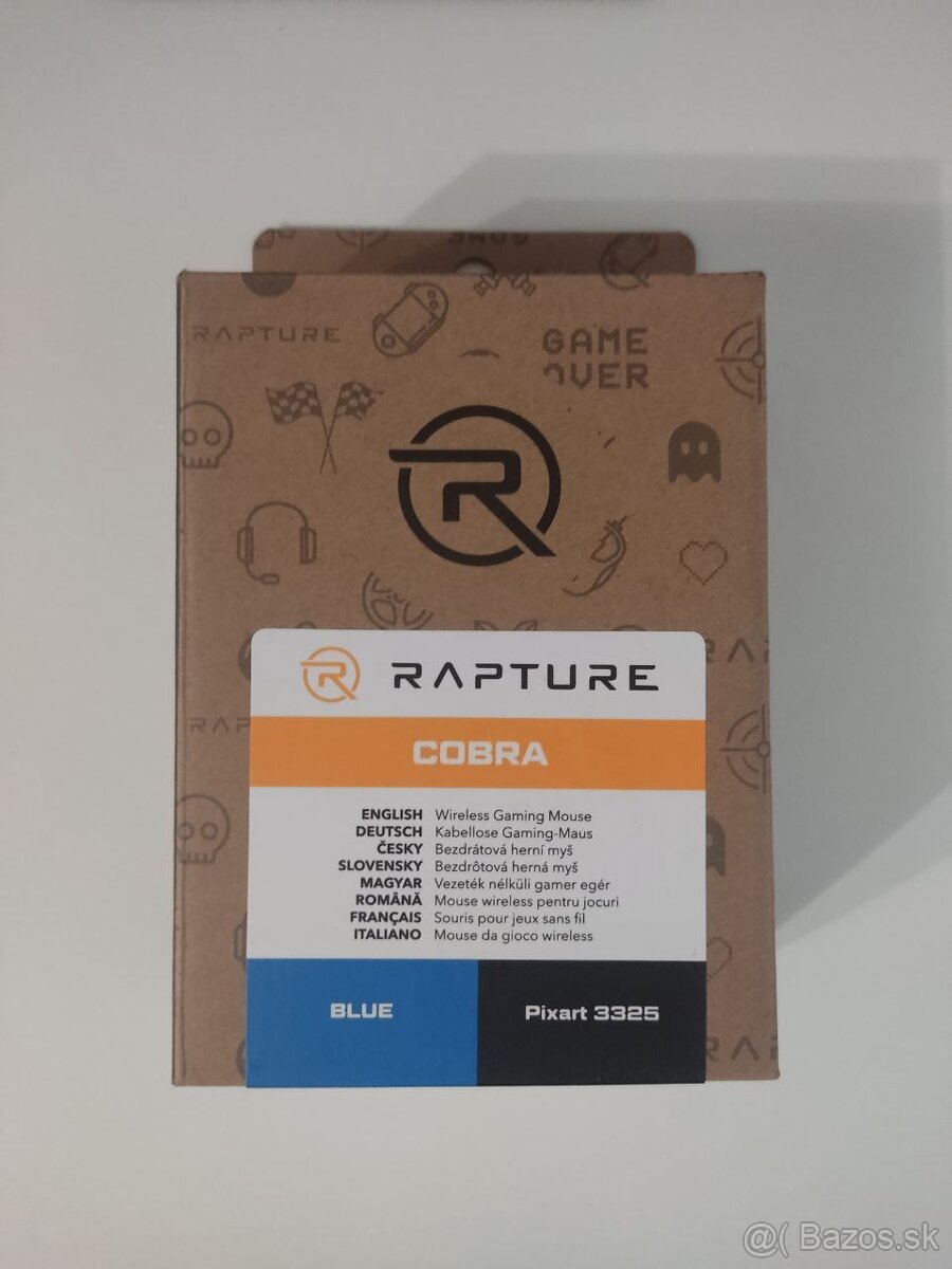 Rapture COBRA Blue bezdrotova myš (nova a zabalena)