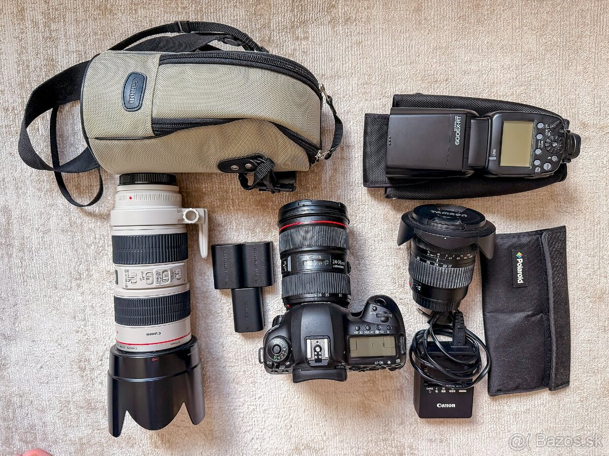 Canon 5D mark IV - komplet výbava (aj jednotlivo)