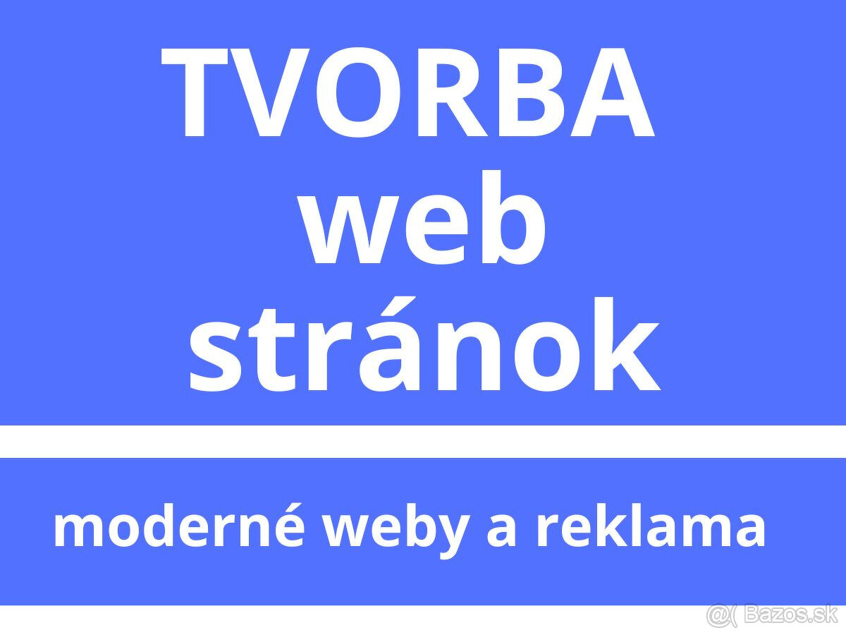 Tvorba WEB stránok a marketing