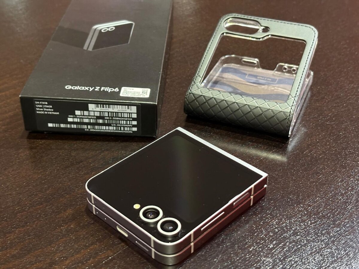 Samsung Galaxy Z Flip 6 256GB Silver Shadow