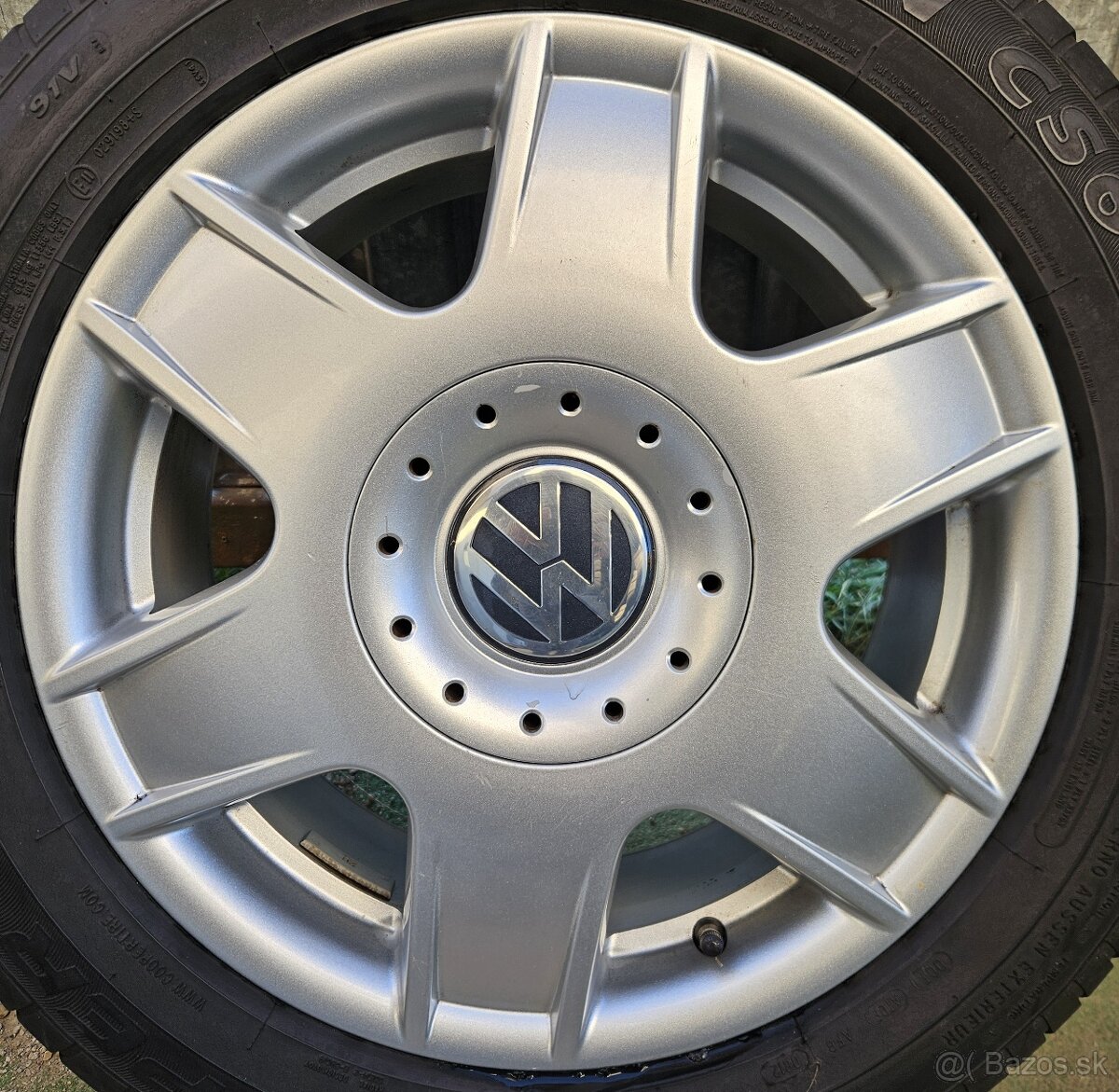 Originálne hliníkové disky VW - 5x100 r16