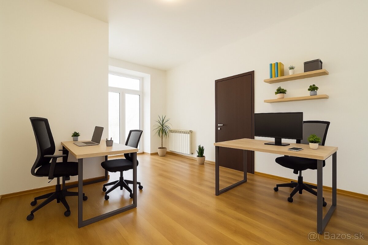 Kancelária 130m2 + terasa širšie centrum