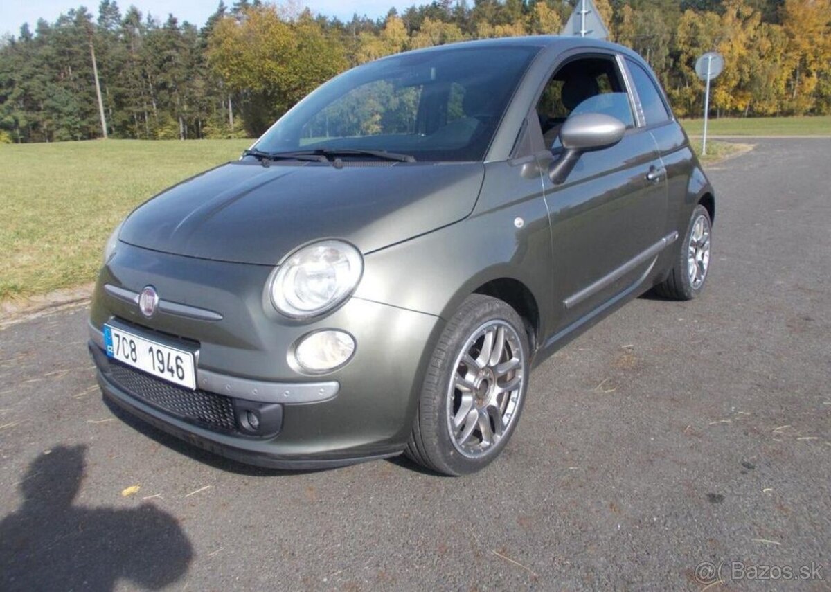 Fiat 500 1,2 EDICE DIESEL benzín manuál 51 kw