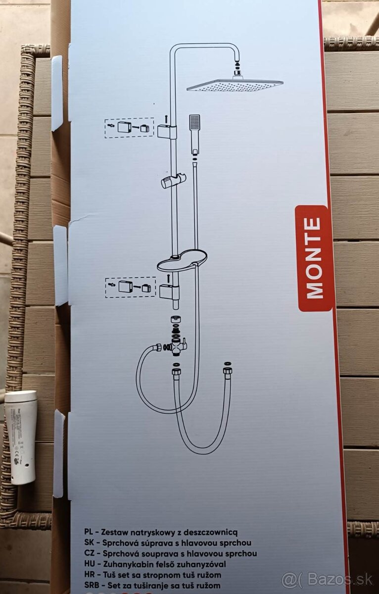 Predám sprchu s batériou