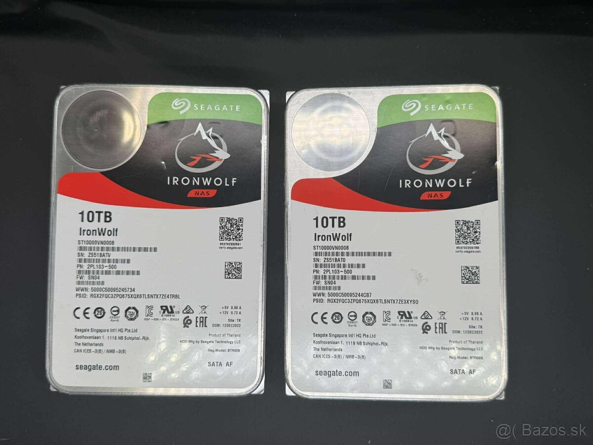10TB Seagate IronWolf