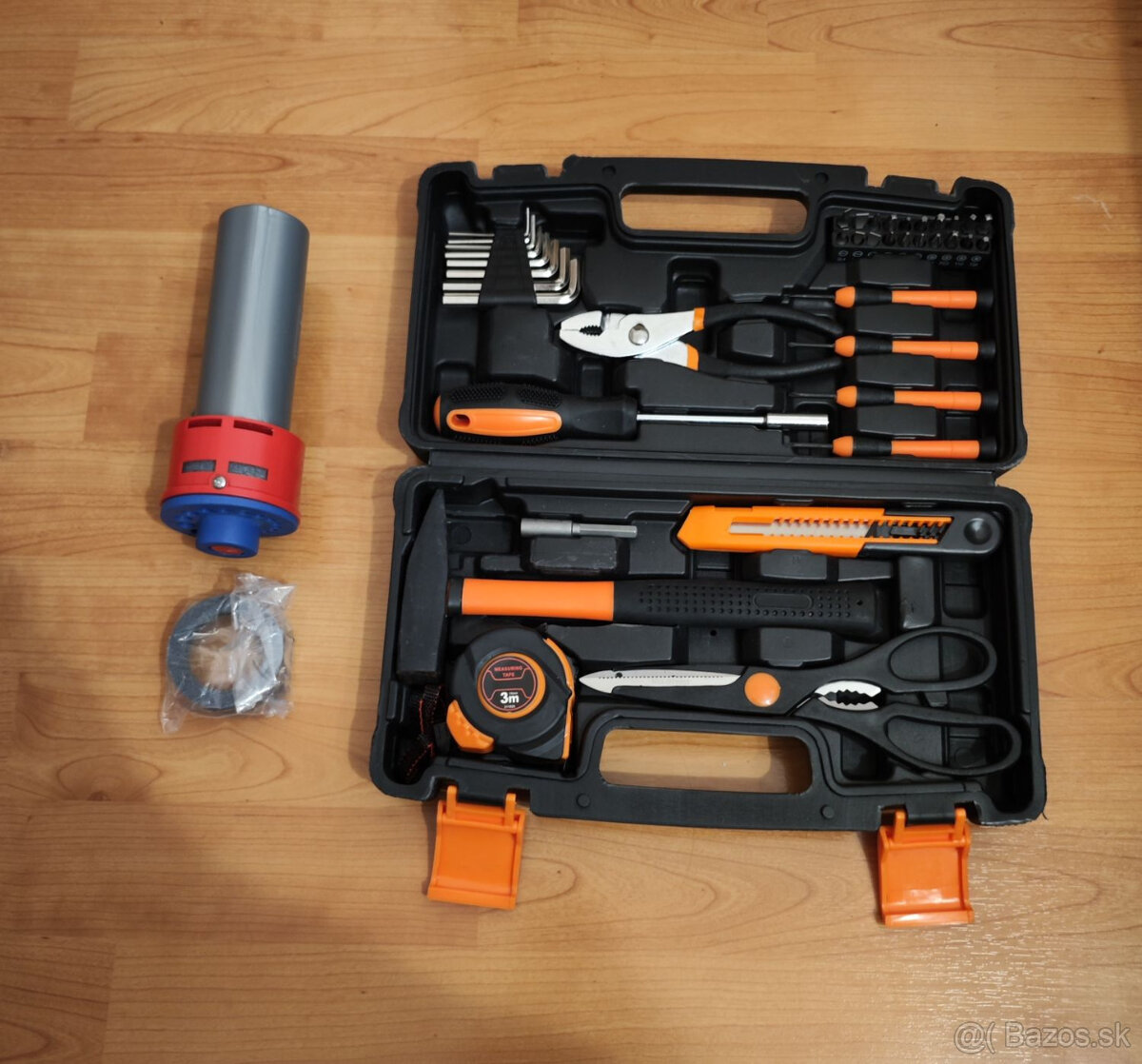 Nová sada náradia Topshak 39ks + brúsič vrtákov na vŕtačku