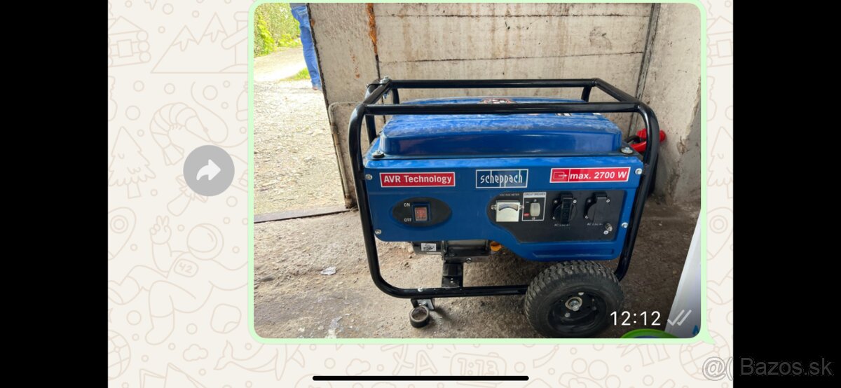 Predám elektrocentralu