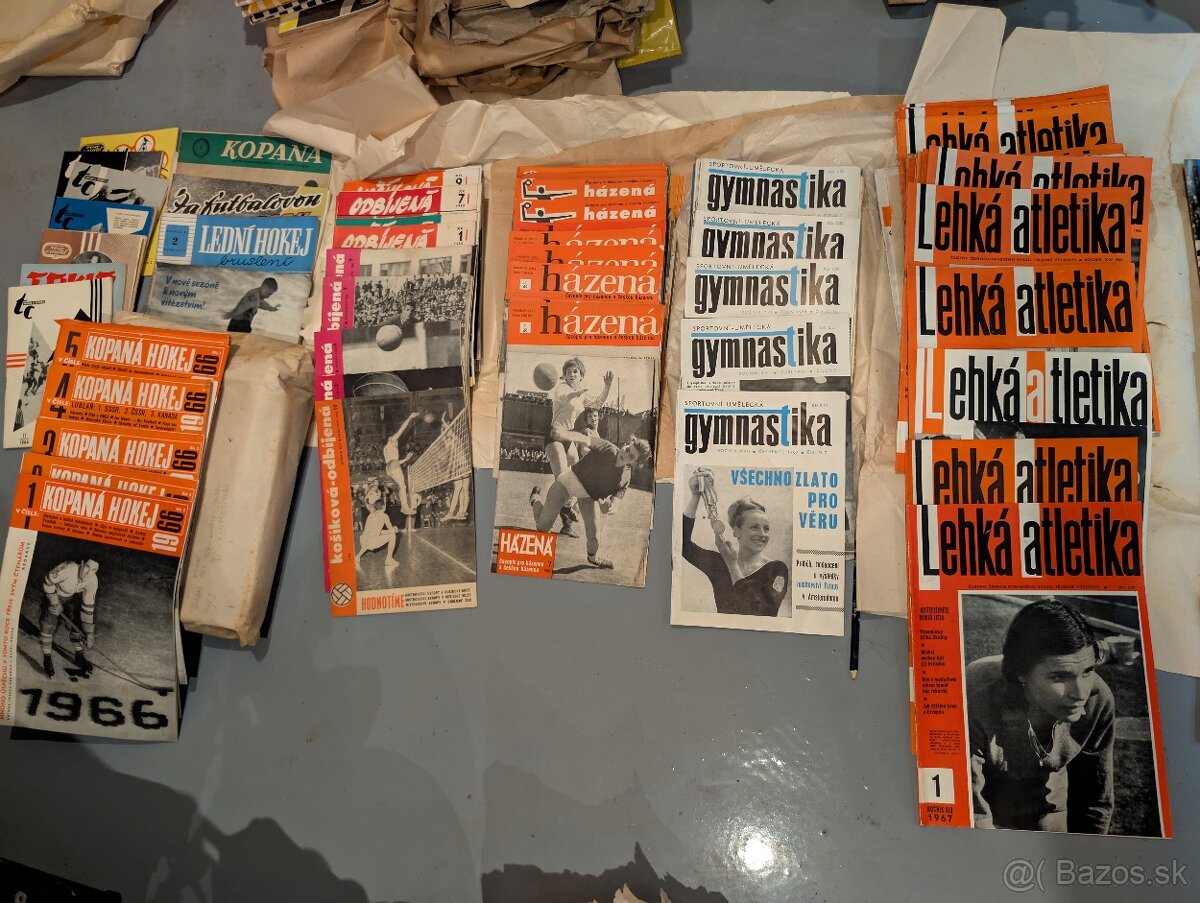 Predam historicke casopisy PAS, VaTM, Tech Mag, letáky a iné