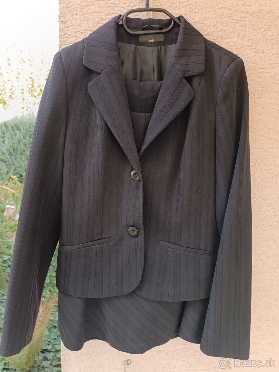 3 kombinácia - nohavice, sukňa, sako 38