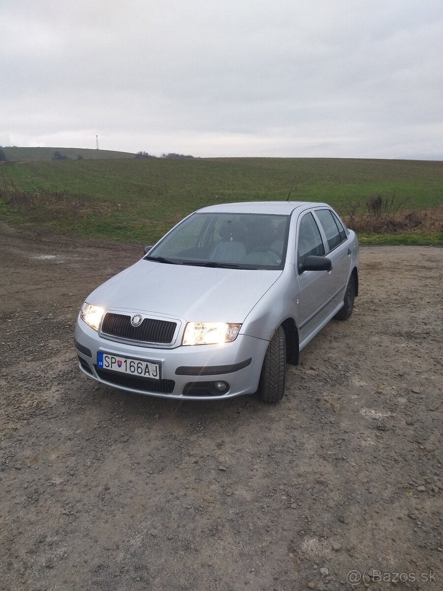 Škoda Fabia Sedan benzín + plyn (LPG)