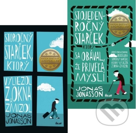 Jonas Jonasson Storočny starcek 2 knihy