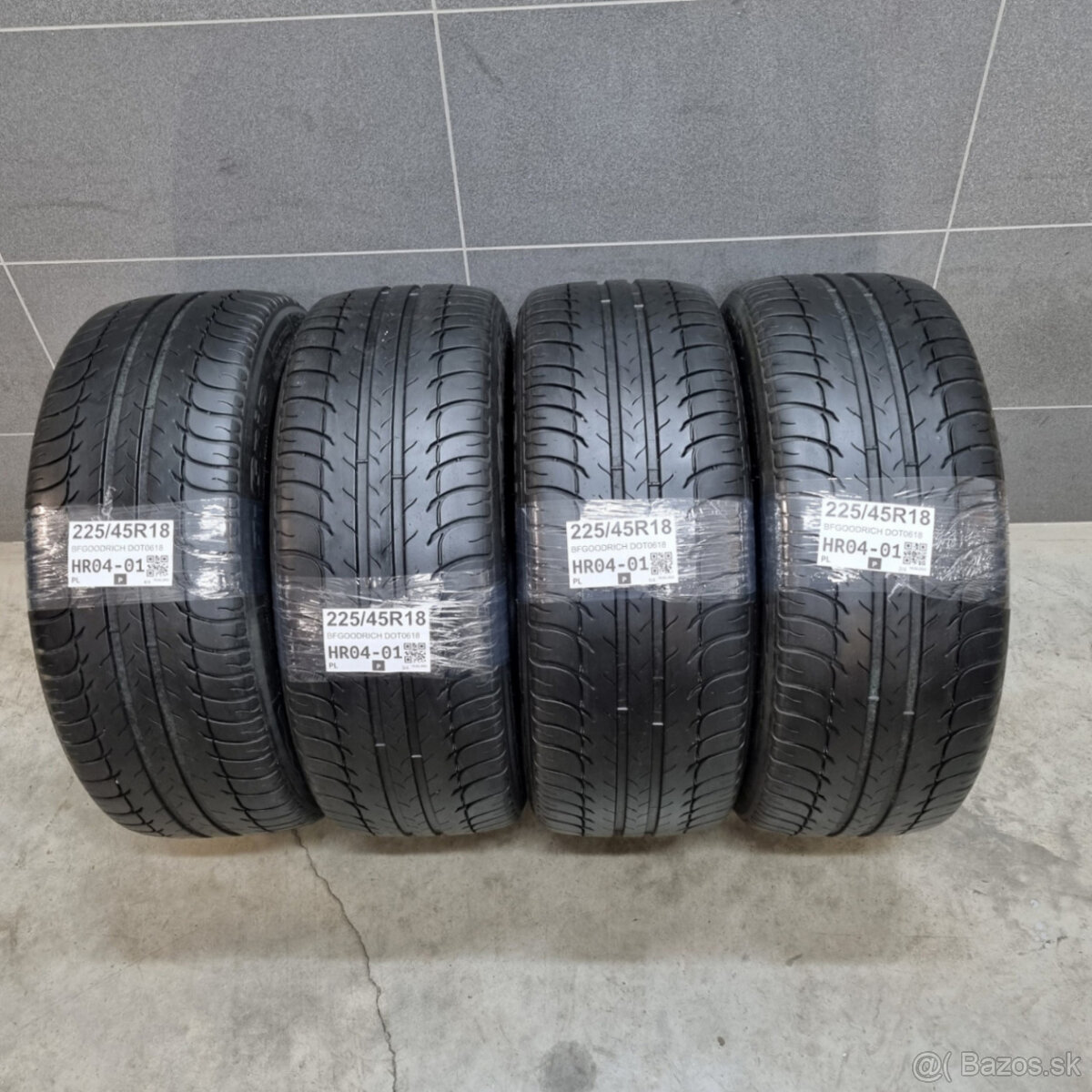 Letné pneumatiky 225/45 R18 BFGOODRICH