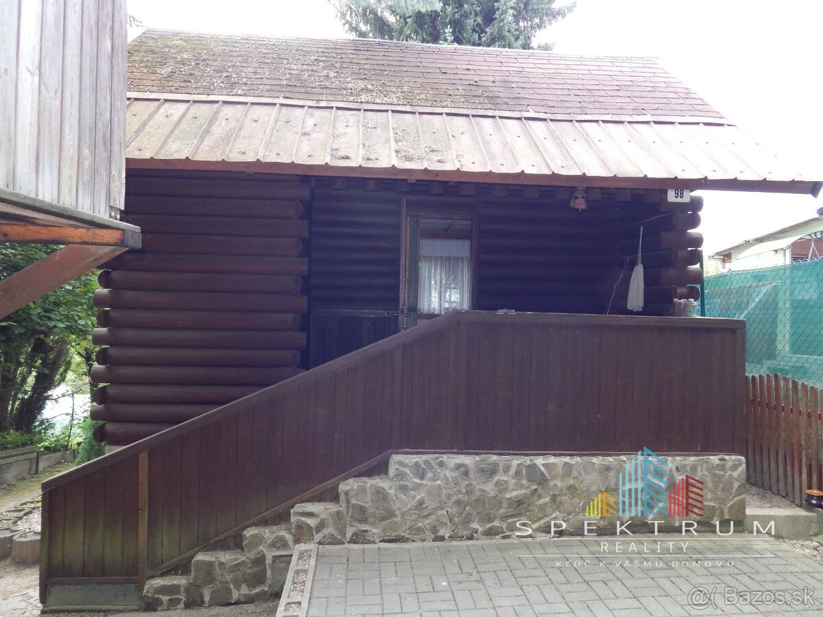 SPEKTRUM REALITY- Na Predaj záhradná chata s pozemkom 464 m2