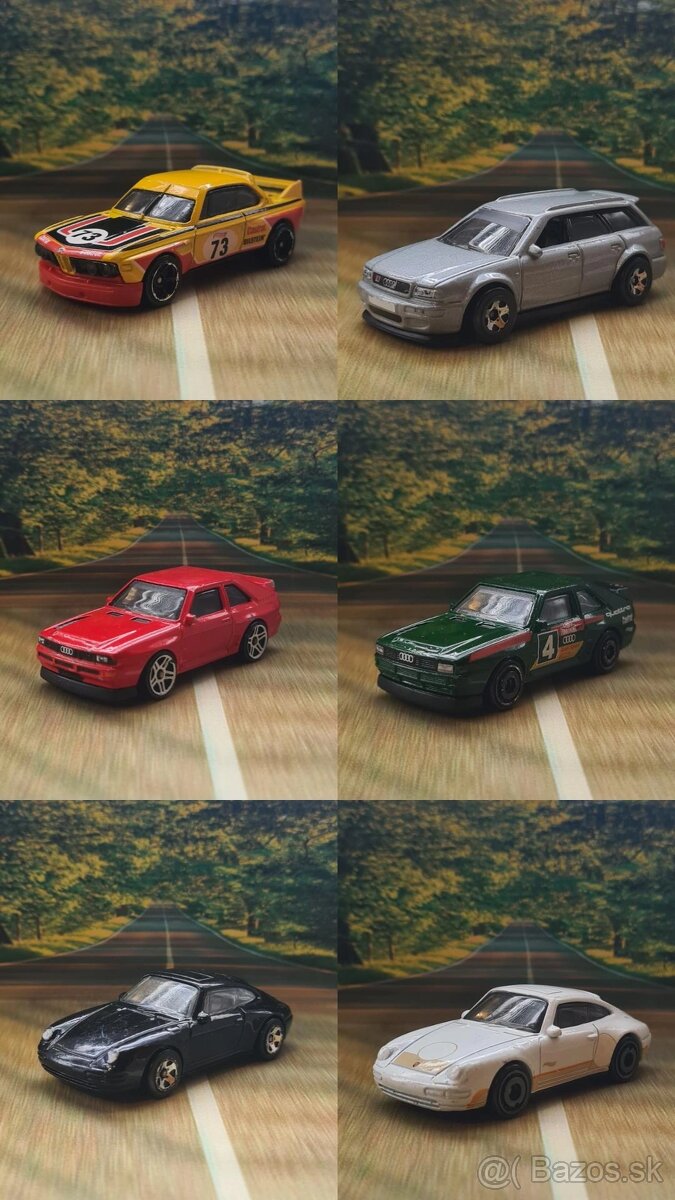 Hot Wheels rozbalené