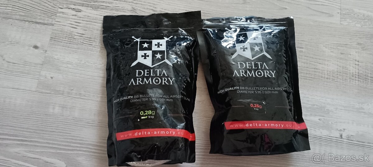 Predám airsoftove guličky