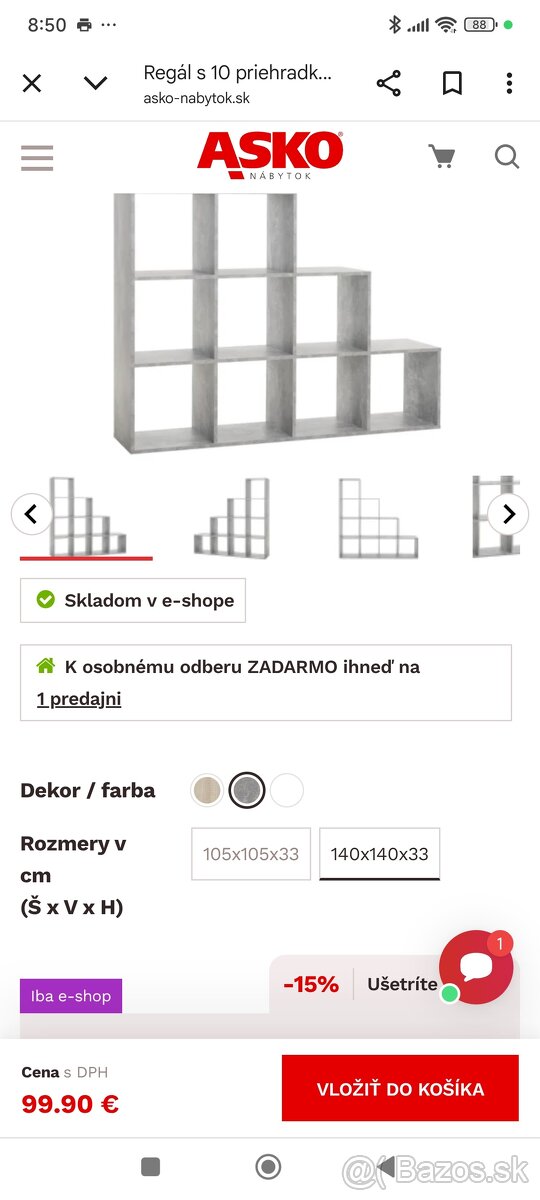 Regál IKEA