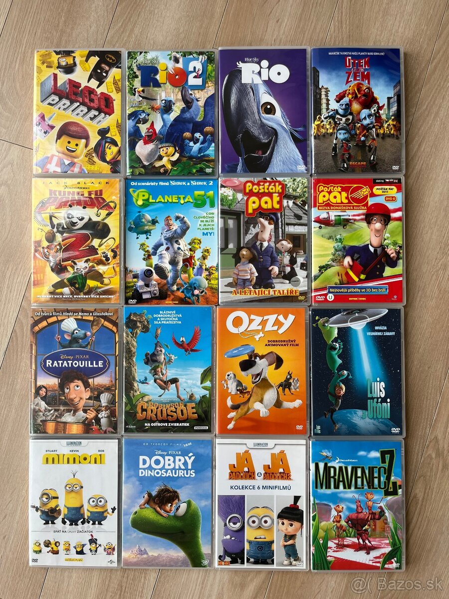 FILMY DVD a ROZPRAVKY DVD