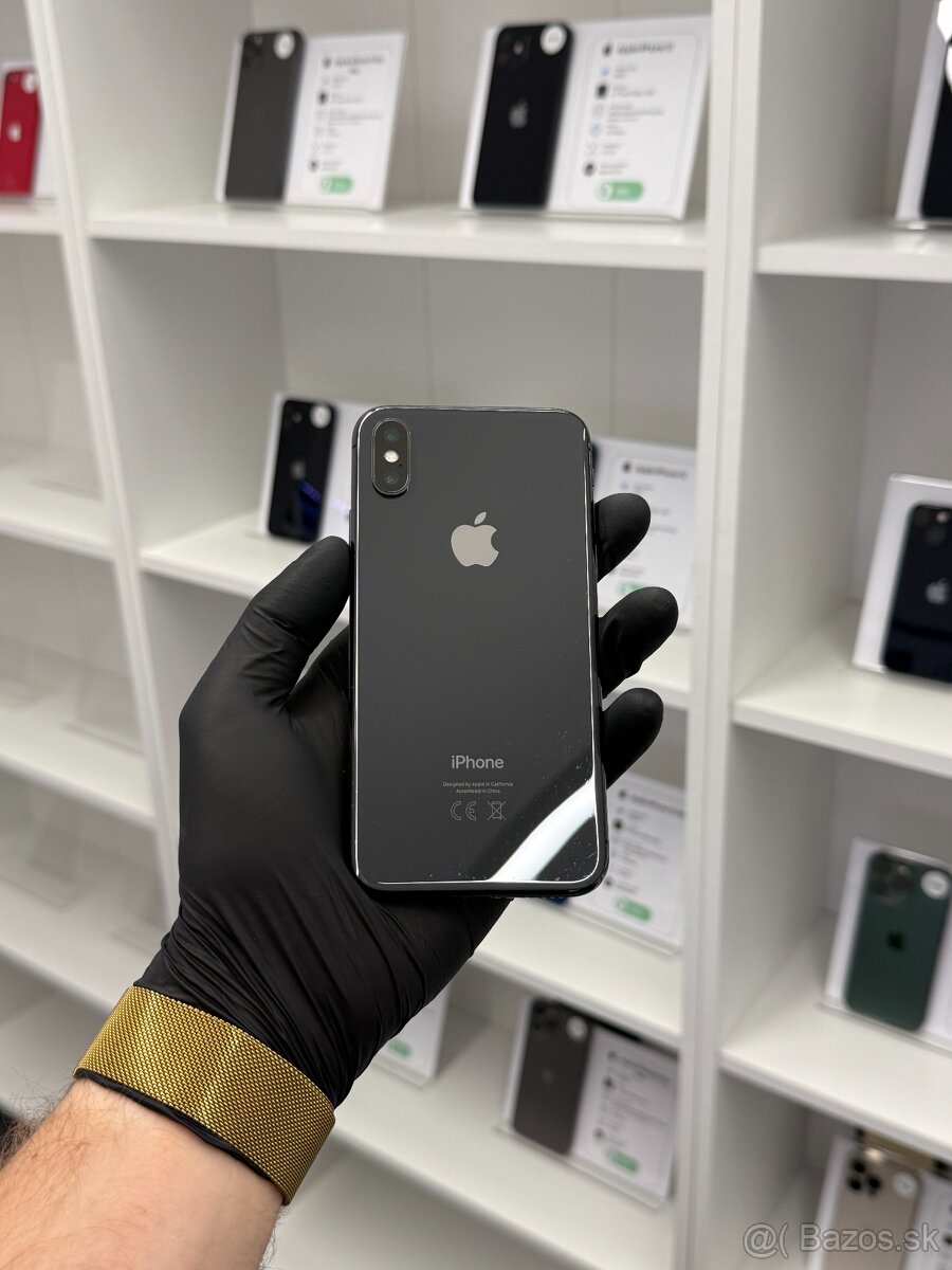ZÁRUKA 1 ROK / Apple iPhone X 64GB Space Gray, 100%