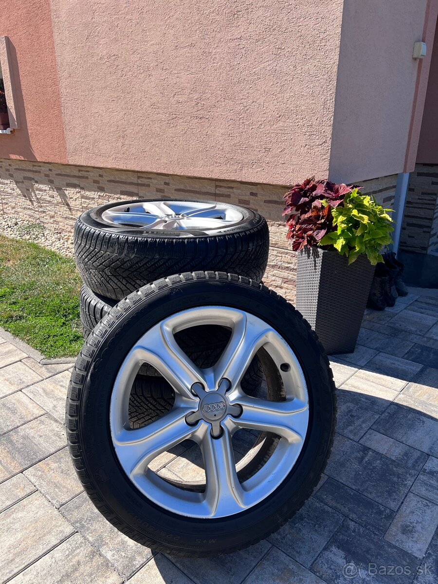 Original Audi Disky / Elektrony 5x112 R17 + Pneumatiky