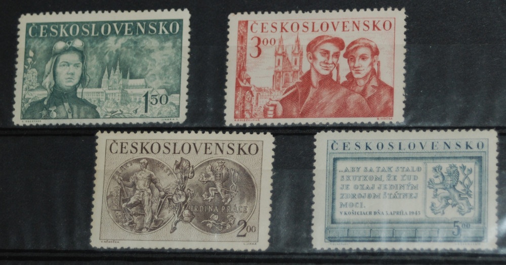 Poštové známky - Československo 34 - čisté