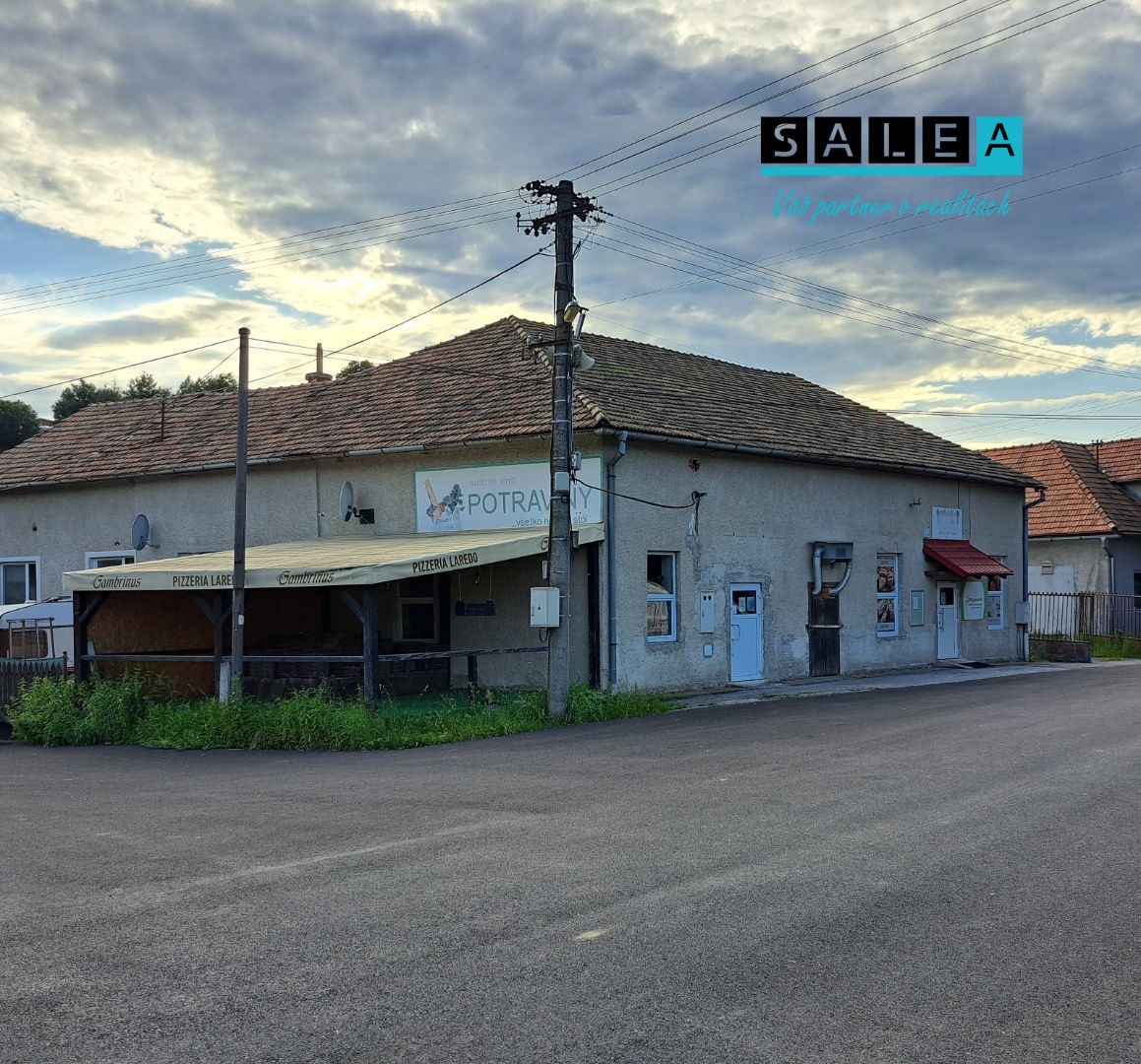 prevádzka pizzerie a predajňa potravín v obci Pitelová, pri