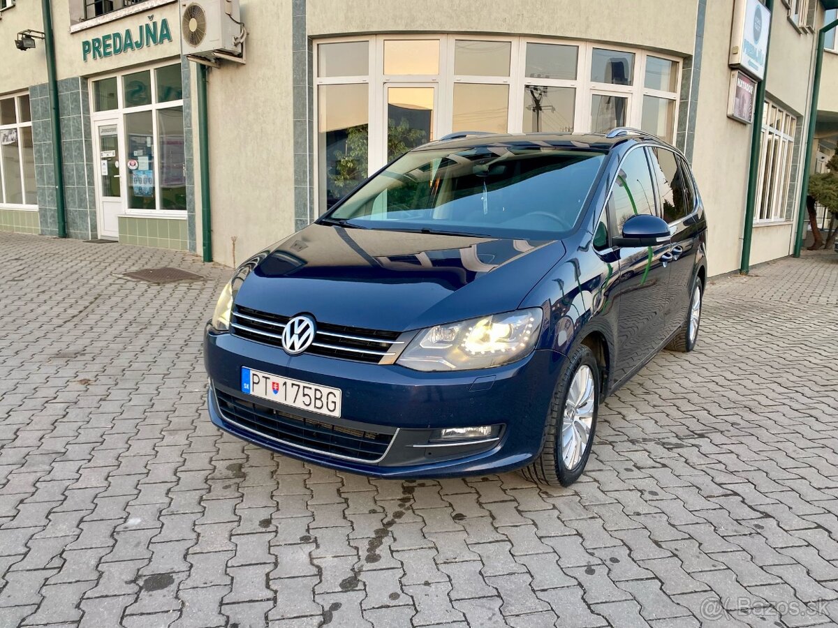 VW SHARAN 2.0TDI - DSG - 7.MIESTNY