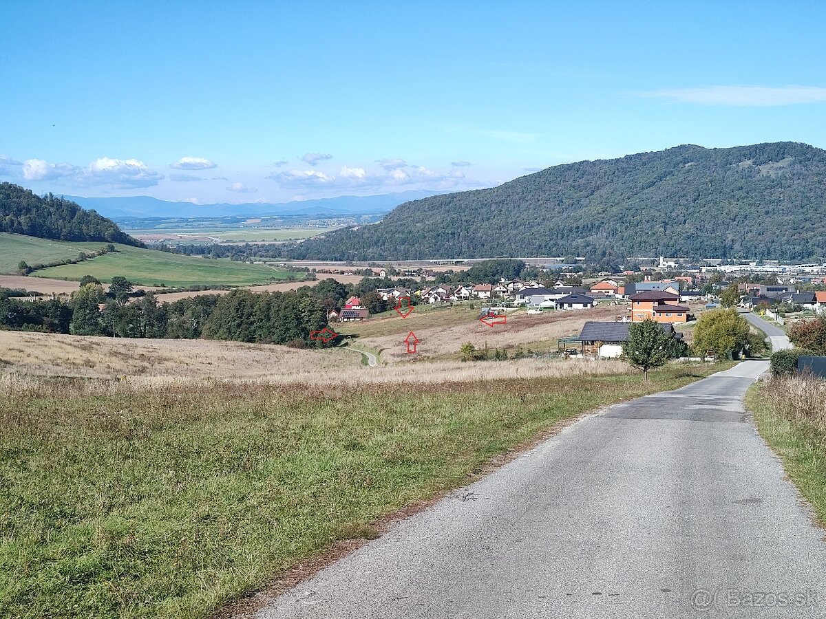 Na predaj stavebný pozemok Stožok