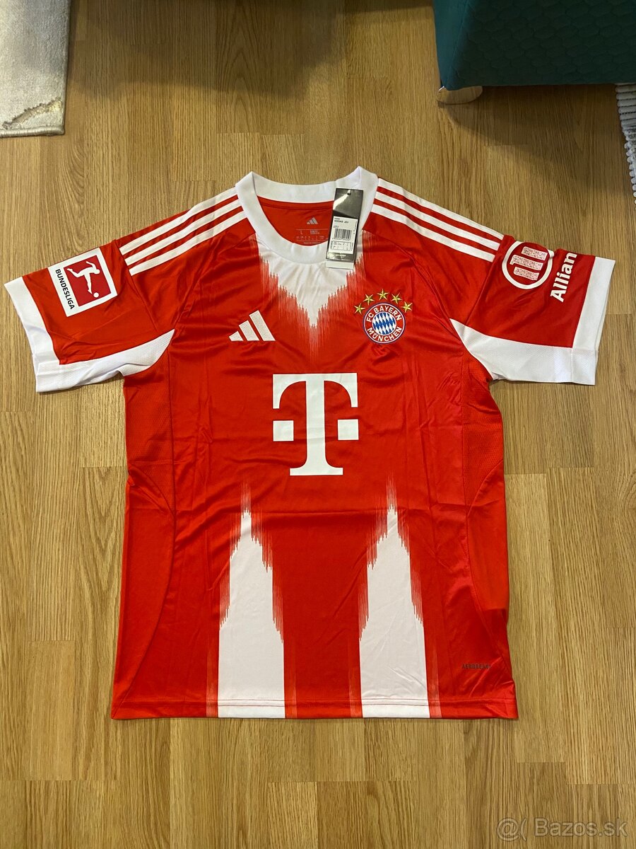 Bayern Mníchov dres Kane 9 – veľkosť L – nový so štítkami