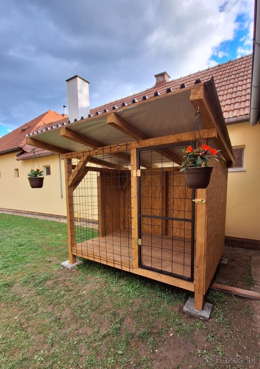 Predám koterec a búdu pre psa
