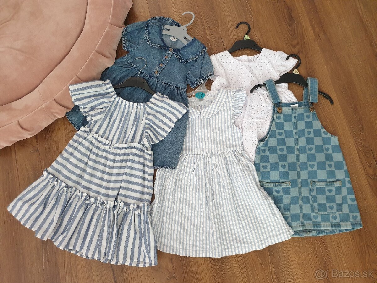 Dievčenské šaty č. 92 - 110